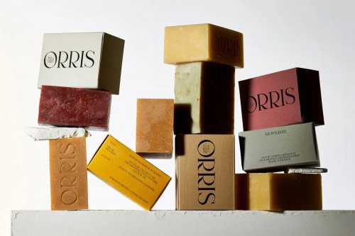 Lovely Identity, packaging for Orris, a cold process artisanal savon, handcrafted in Paris