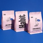 Identity & packaging for Habit Coffee