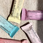 Branding, packaging and illustration for Goodness Co. Daily Ritual Bars