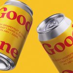 The visual style for Good One drinks