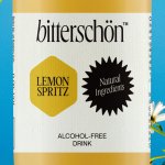 The identity for adult soft drink company Bitterschön