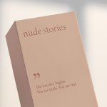 Identity for cosmetics company Nude Stories