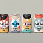 A prismatic packaging for women-led brewery Talea Beer Co.