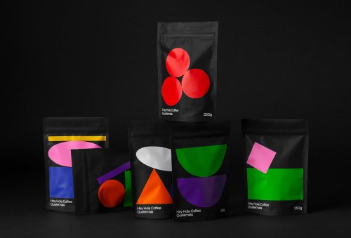 Packaging for Hola Coffee