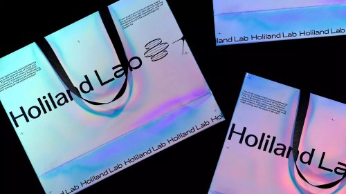 The branding for Holiland Lab