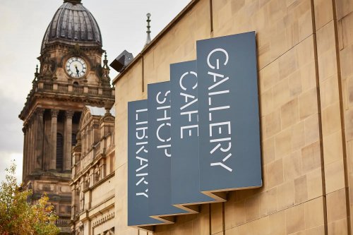 A contemporary, typography-led identity for Leeds Art Gallery