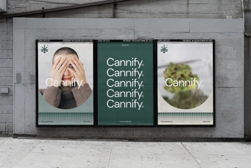 A simple, yet distinctive visual identity system for Cannify