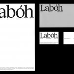 Identity for design and architecture PR firm Labóh
