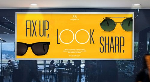 ”Joyful” identity for sustainable lens brand Sunglass Fix