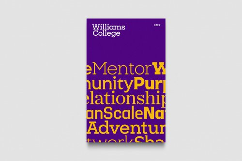 Visual identity for Williams College