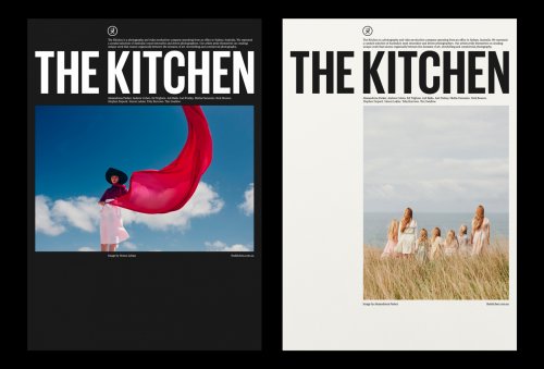 The Kitchen’s visual identity