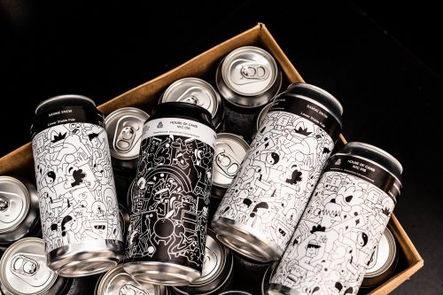 Identity and packaging for House of Cans