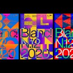 Identity for Blanc!‘s 12th edition, a festival that fosters design culture with a very festive approach