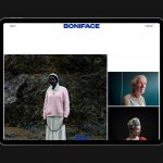 New identity and website for a Wellington-based photographer Steven Boniface (Boniface)