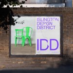 Event curation and visual identity for Islington Design District