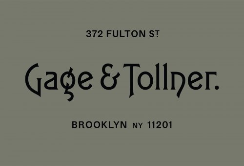 Branding for Gage & Tollner