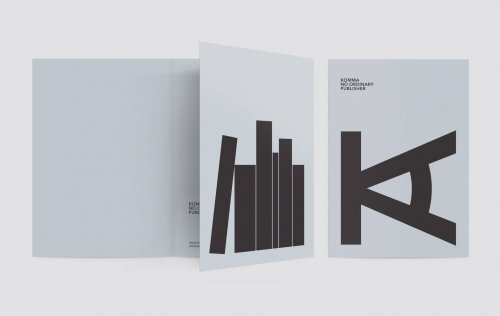 New identity for Uitgeverij/Publisher Komma ‘No Ordinary Publisher’